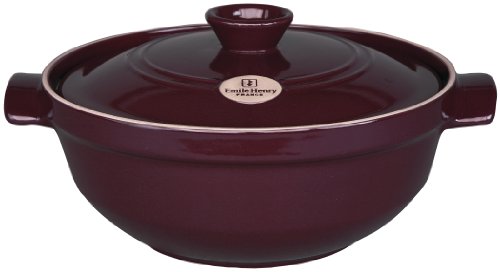 Emile Henry EH374574 Risottotopf Ø 28 cm,  3,6 L, Figue